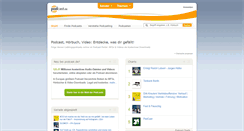 Desktop Screenshot of forum.podster.de